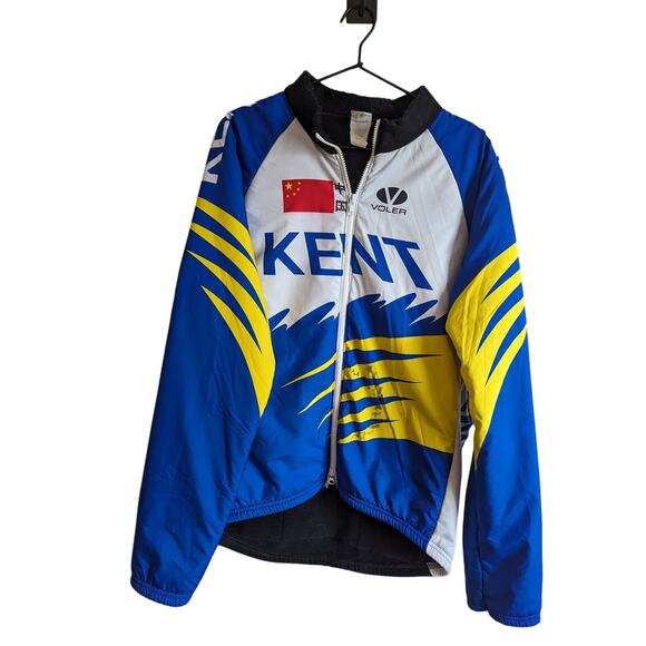 Vintage Voler Kent Cycling Team China Mens Sz XL Cycling Jacket - Picture 1 of 4